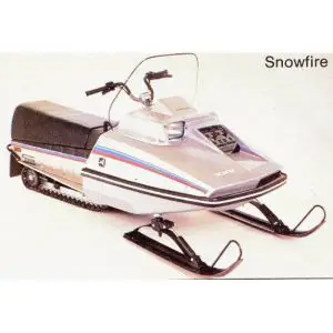 John Deere Snowmobile Snowfire