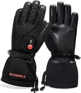 Best Snowmobile Gloves - Sun Will Heated Gear Gloves