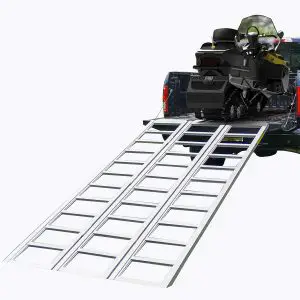 EmpireCovers Tri-Panel Aluminum Full-Width Snowmobile Ramp