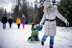 Bring Spark to your Family-Friendly Snowmobile Getaways with Big Wheel Snowmobile Dollies