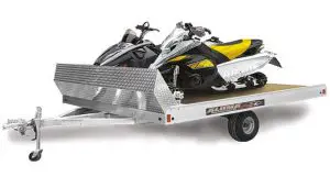 Open Snowmobile Sled Trailers