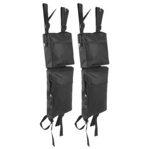Tebru Rear Storage Bag,Snowmobile Storage Tool,2pcs ATV Saddle Bag Multi‑Function Outdoors Rear Pack Luggage Storage Tool Snowmobile
