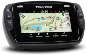 Trail Tech 922-122 Voyager Pro GPS Kit with Digital Gauge Trail Maps 4-Inch TFT LCD Touch Screen, Buddy Tracking, Handsfree Bluetooth