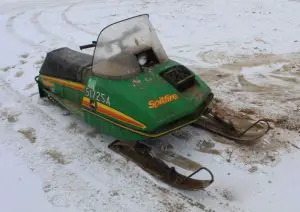John Deere Snowmobile Spitfire