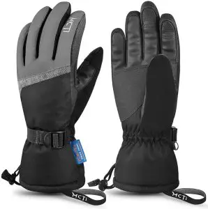 MCTi Waterproof Ski Gloves for Women and Youth