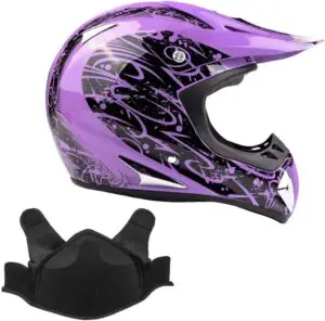 Typhoon K27 Women's Snocross Snowmobile Helmet